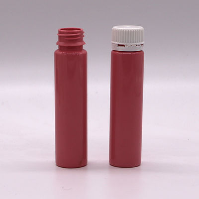 Garrafa à prova de adulteração 1 oz/30 ml PET Verde Marrom Oral Flasca de plástico líquido para embalagens médicas