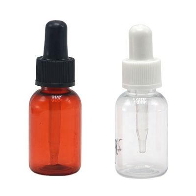 15 ml Botão de goteador de plástico PET de forma redonda com tampa de goteador personalizada de qualidade médica
