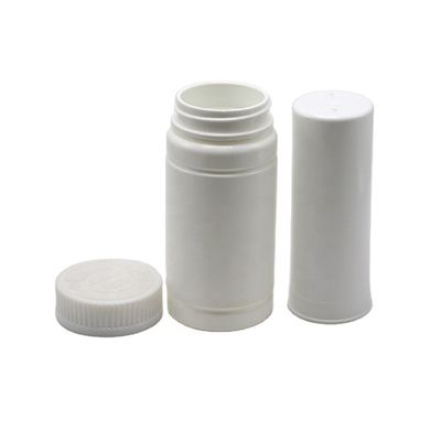 Etiqueta de impressão a cores personalizada para garrafa de plástico de qualidade medicamentosa de PE de 160CC/ML e núcleo interno