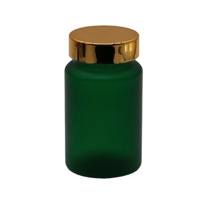 Recipiente de medicamentos Cápsula de vitaminas Porta- medicamento Botalhas de plástico vazio PET mate de 150 ml
