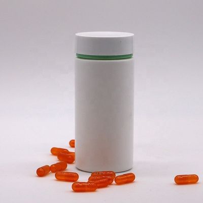 Botões de plástico de logotipo em relevo de cor personalizado para cápsulas/comprimidos/pílulas/pólvora 200ml