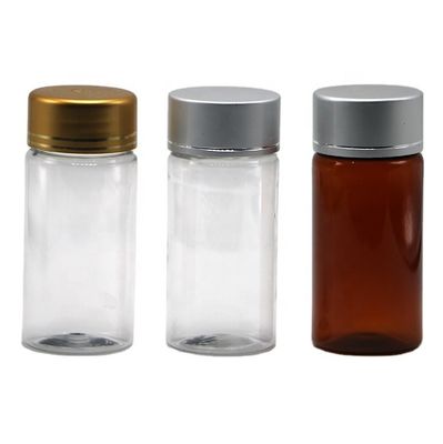 Container de tubo reto PET para comprimidos e cápsulas