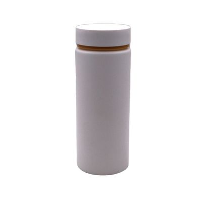 Farmácia 250 ml HDPE plástico frasco de pílula com duas camadas personalizadas de cores HDPE tampas