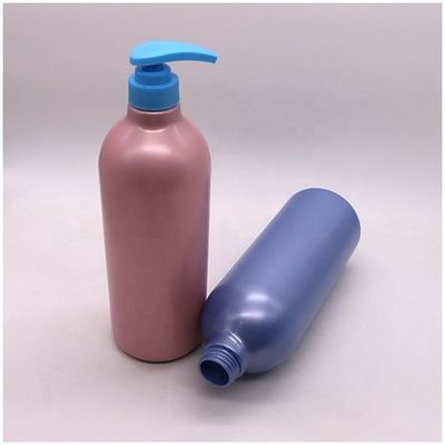 Botas redondas de capacidade de 1000 ml para lavagem corporal de loção de cor personalizada