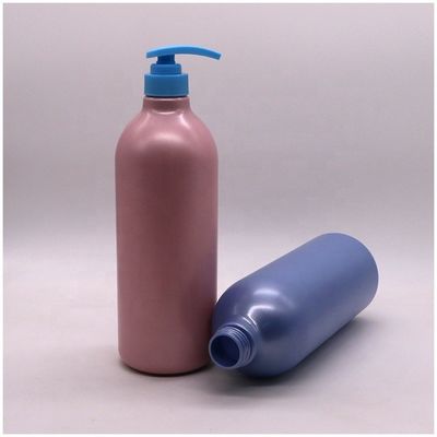 Botas redondas de capacidade de 1000 ml para lavagem corporal de loção de cor personalizada