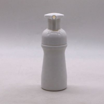 Fota de loção de HDPE para limpador facial PET Fota de bomba de espuma de mousse 70mL OEM personalizado