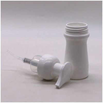 Fota de loção de HDPE para limpador facial PET Fota de bomba de espuma de mousse 70mL OEM personalizado
