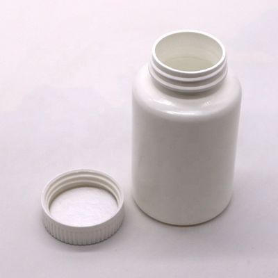 Cápsula redonda de plástico HDPE de 275 ml para organização de comprimidos e cápsulas