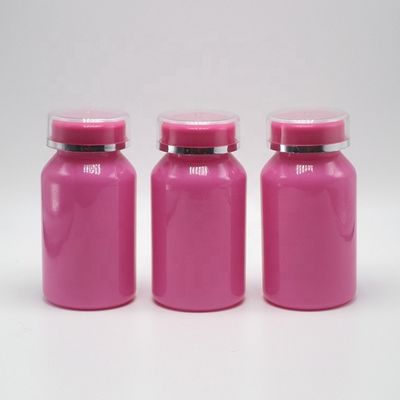 Logotipo personalizado 150mL PET garrafa de plástico para embalagem de superfície industrial e pílula