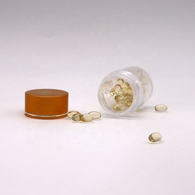 Farmácia Comprimidos de Medicamento Contenedor de 30 ml Garrafa de plástico PS de camada dupla com tampa de alumínio