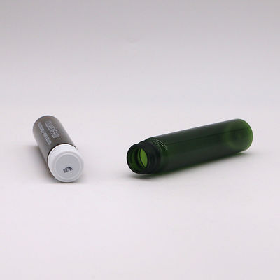 Garrafa à prova de adulteração 1 oz/30 ml PET Verde Marrom Oral Flasca de plástico líquido para embalagens médicas