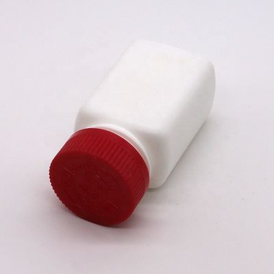 Botão de HDPE de cor personalizada de 120 ml para solução de armazenamento de medicamentos sólidos e em pó