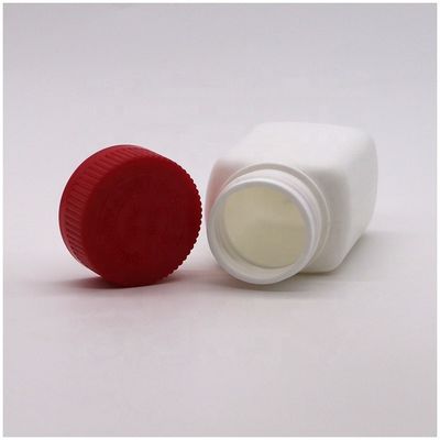 Botão de HDPE de cor personalizada de 120 ml para solução de armazenamento de medicamentos sólidos e em pó