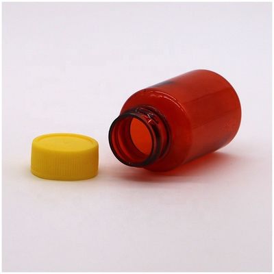 Garrafa de líquido de plástico PET estéril industrial de 30 ml com inserção e design à prova de fugas