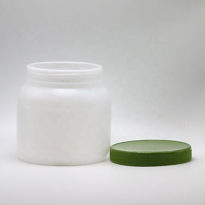 Container vazio de 1L/33oz de frasco de mel HDPE personalizado para bomba de alimentos / tampa de pulverização incluída