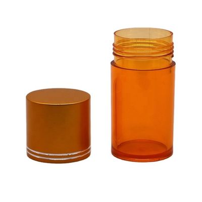 70 mL Botão PET Transparente Pilha/Cápsula/Tableta Medicamento Sólido Tipo de vedação SCREW CAP