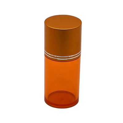 70 mL Botão PET Transparente Pilha/Cápsula/Tableta Medicamento Sólido Tipo de vedação SCREW CAP
