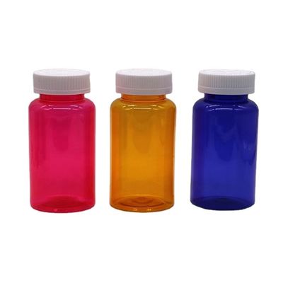 250 ml frascos de pílulas de medicamentos recipientes de cápsulas de pílulas com tampas à prova de crianças feitas de PET