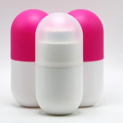Garrafa de parafuso 180 ml garrafas vazias de plástico mate para cápsulas de pó sólido recipiente de pílulas