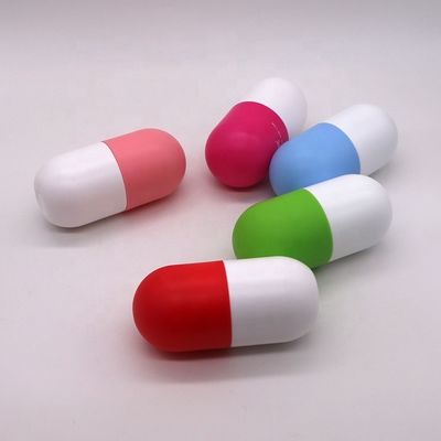 Garrafa de parafuso 180 ml garrafas vazias de plástico mate para cápsulas de pó sólido recipiente de pílulas