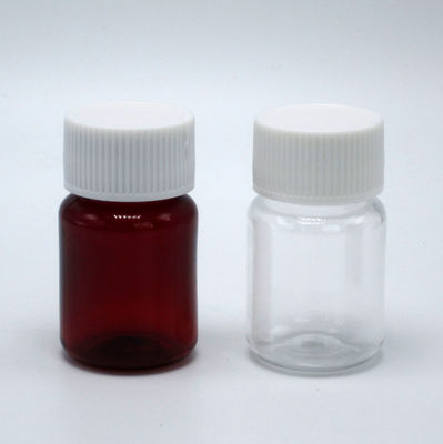 Botões de plástico PET de 15 ml para recipientes de farmácia e cápsulas de pílulas