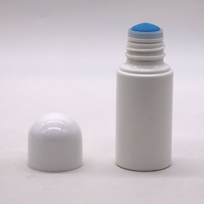 Tela de impressão 50ml HDPE frasco de esfregão vazio frasco de plástico repelente de mosquitos três conjuntos