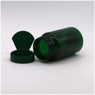 PET 150 ml garrafa boca larga plástico garrafas vazias 5 oz recipientes de cápsulas com tampa de volta
