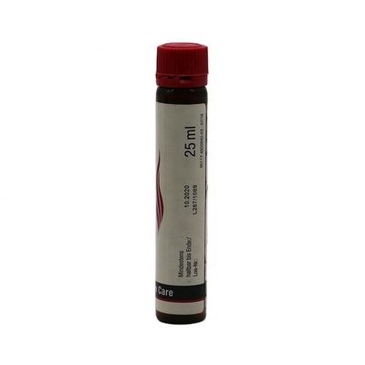 Grade Alimentar 25ml/25cc Slim Limpa Ambar/Café Botão de Líquido Oral de Plástico com Tapete Anti-Alteração