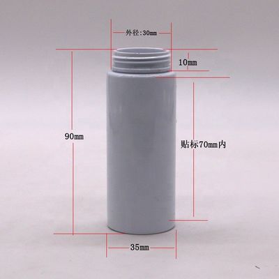 Embalagem de plástico Mini garrafa de viagem 50ml PET Mousse garrafa de espuma com logotipo personalizado