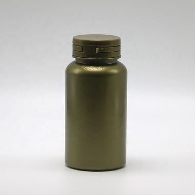 150 ml PET Vazio Plastico Sólido em Pó Botões Químicos de Medicamento com Chave de Anel de Puxação