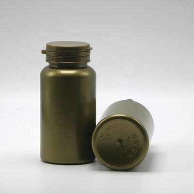 150 ml PET Vazio Plastico Sólido em Pó Botões Químicos de Medicamento com Chave de Anel de Puxação