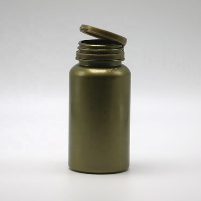 150 ml PET Vazio Plastico Sólido em Pó Botões Químicos de Medicamento com Chave de Anel de Puxação