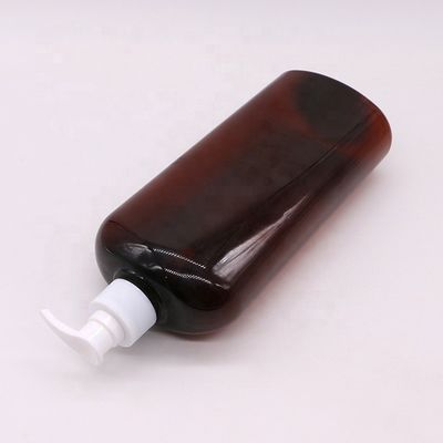 Botão de shampoo/loção de cor personalizável de 750 ml PET para material de impressão de creme