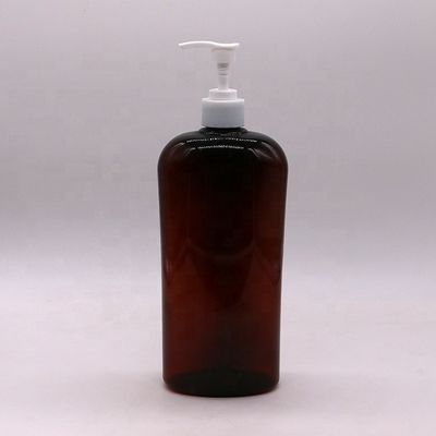 Botão de shampoo/loção de cor personalizável de 750 ml PET para material de impressão de creme