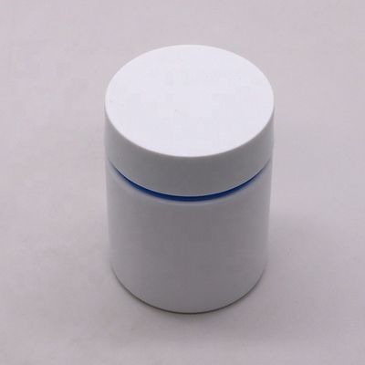Garrafa de medicamento de plástico HDPE de 100 ml frasco redondo reto para cápsulas