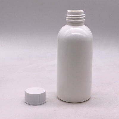 Etiquetas personalizadas 200 ml frasco vazio de líquido oral HDPE para xarope e enxaguante bucal