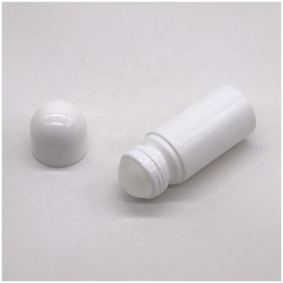 50 ml/50cc HDPE branco de plástico em rolos em garrafas em forma redonda para outros produtos cosméticos essenciais