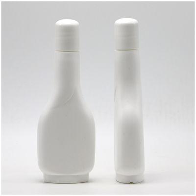 100 ml de frasco líquido plano de HDPE para loção ginecológica versátil multifuncional