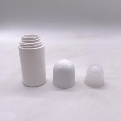 Material de base de PE 50 ml frasco de rolamento de esferas líquido de HDPE para embalagens médicas