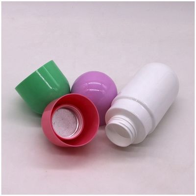 250 ml/8 oz PET Botão de plástico de qualidade alimentar em forma de cápsula brilhante com tampa de parafuso e vedação térmica