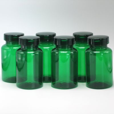 Garrafa de enxaguante bucal de plástico PET branco vazio de 250 ml com pescoço longo e logotipo do cliente