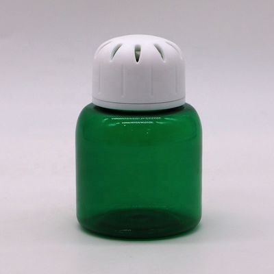 3OZ/90ml PET garrafas de perfume de plástico branco com tampa de parafuso e vedação térmica garrafa de fragrância sólida