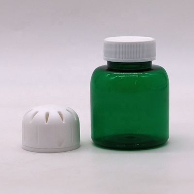 3OZ/90ml PET garrafas de perfume de plástico branco com tampa de parafuso e vedação térmica garrafa de fragrância sólida