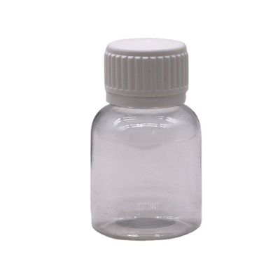 Garrafa à prova de adulteração 50 ml PET para garrafa de xarope para tosse para armazenamento de óleo lubrificante líquido oral