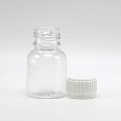 Garrafa à prova de adulteração 50 ml PET para garrafa de xarope para tosse para armazenamento de óleo lubrificante líquido oral