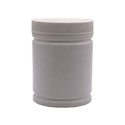 500 ml recipiente de pó de plástico HDPE com design personalizado de etiqueta de etiqueta