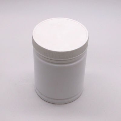 500 ml recipiente de pó de plástico HDPE com design personalizado de etiqueta de etiqueta