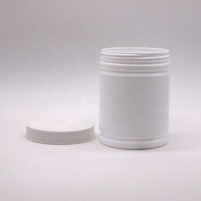 500 ml recipiente de pó de plástico HDPE com design personalizado de etiqueta de etiqueta