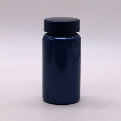 150ml PET revestido de ouro parafusos Cap recipiente de plástico suplemento de garrafa para promoção