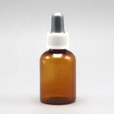 15 ml Botão de goteador de plástico PET de forma redonda com tampa de goteador personalizada de qualidade médica